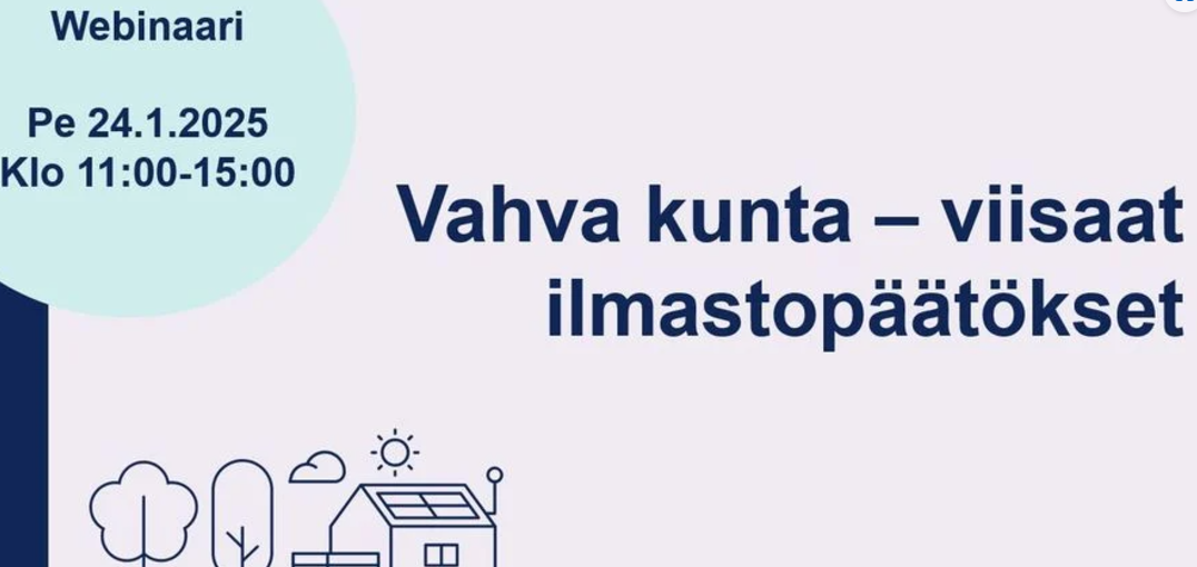 Vahva kunta - viisaat ilmastopäätökset