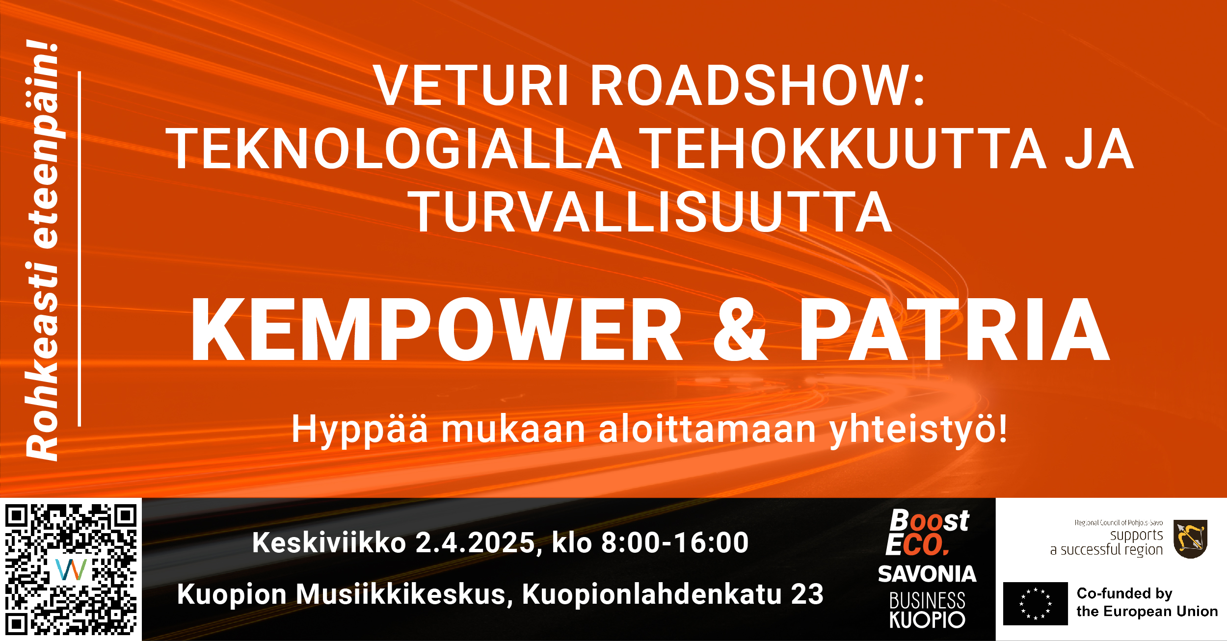 Veturi Roadshow -tapahtuma – Teknologialla tehokkuutta ja turvallisuutta