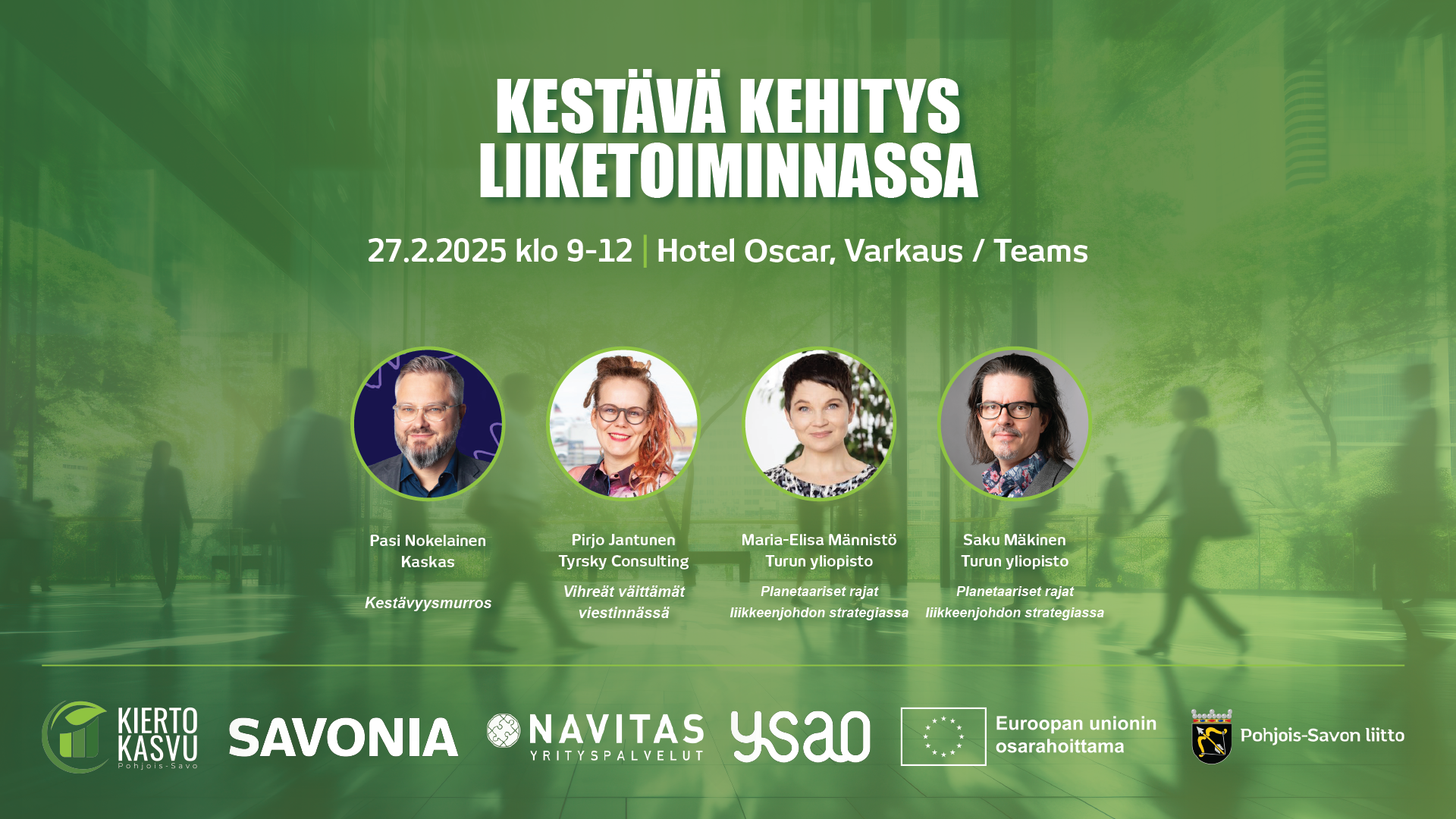 Kestävä kehitys liiketoiminnassa