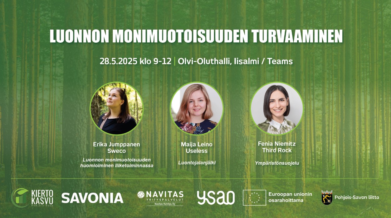 Luonnon monimuotoisuuden turvaaminen -koulutus