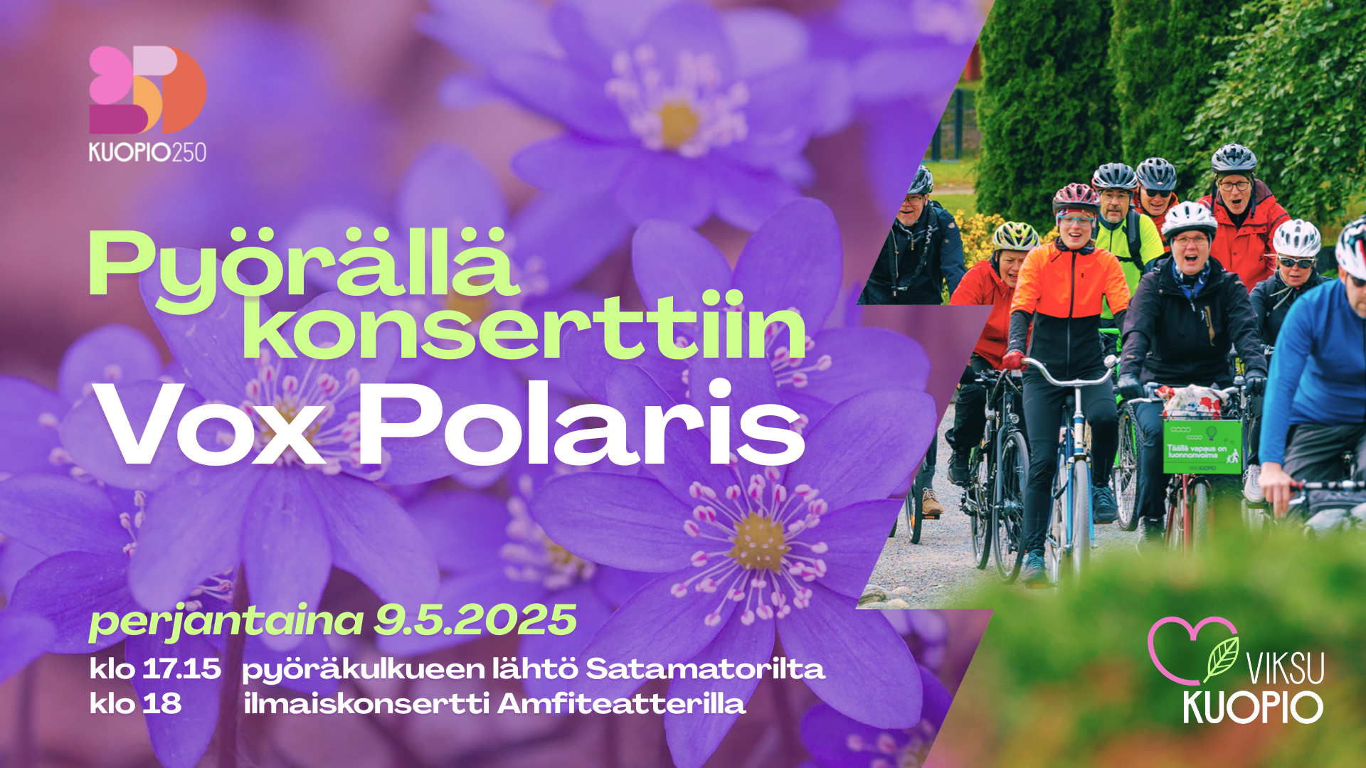 Pyörällä konserttiin: Vox Polaris