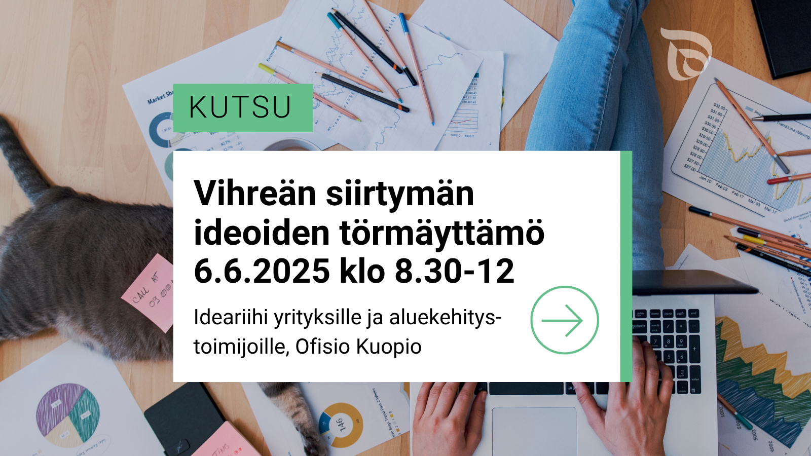 Vihreän siirtymän ideoiden törmäyttämö yrityksille ja aluekehitystoimijoille