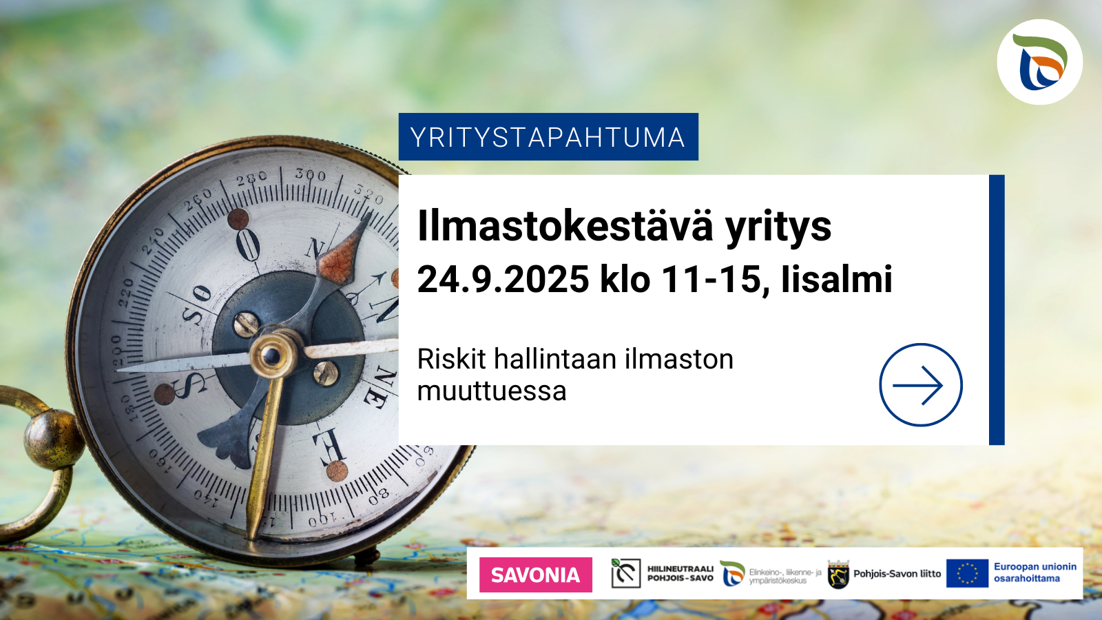 Ilmastokestävä yritys - riskit hallintaan ilmaston muuttuessa