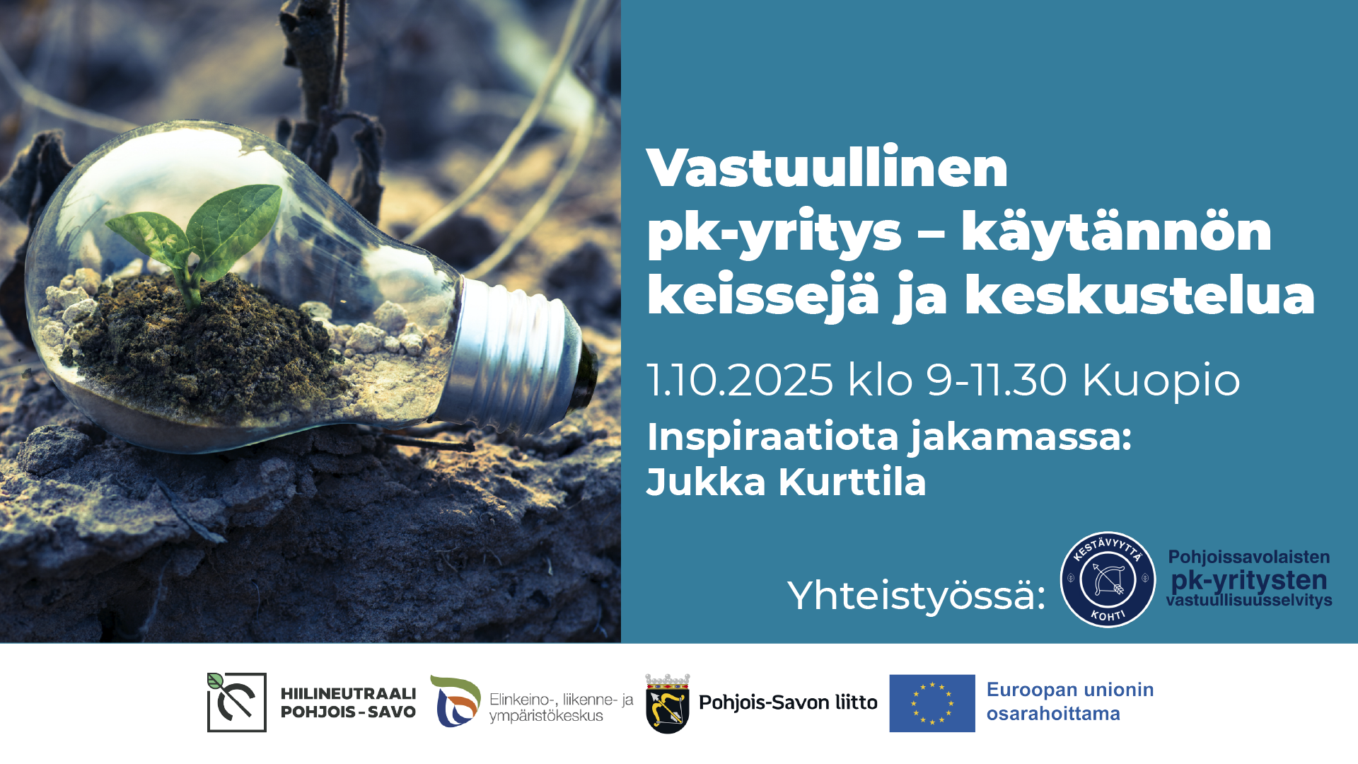 Vastuullinen pk-yritys - käytännön keissejä ja keskustelua