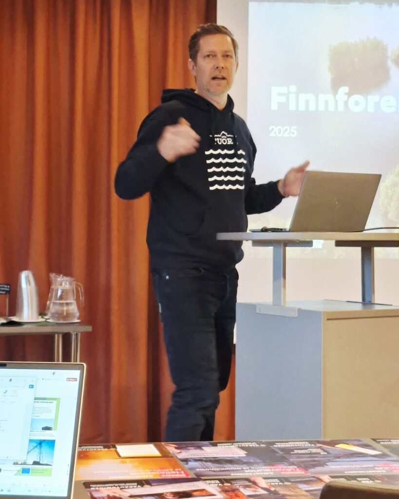 Finnforel Oy:n Tommi Mäkinen