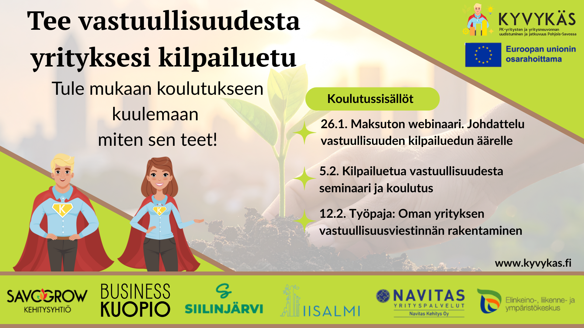 Kilpailuetua vastuullisuudesta -seminaari ja koulutus
