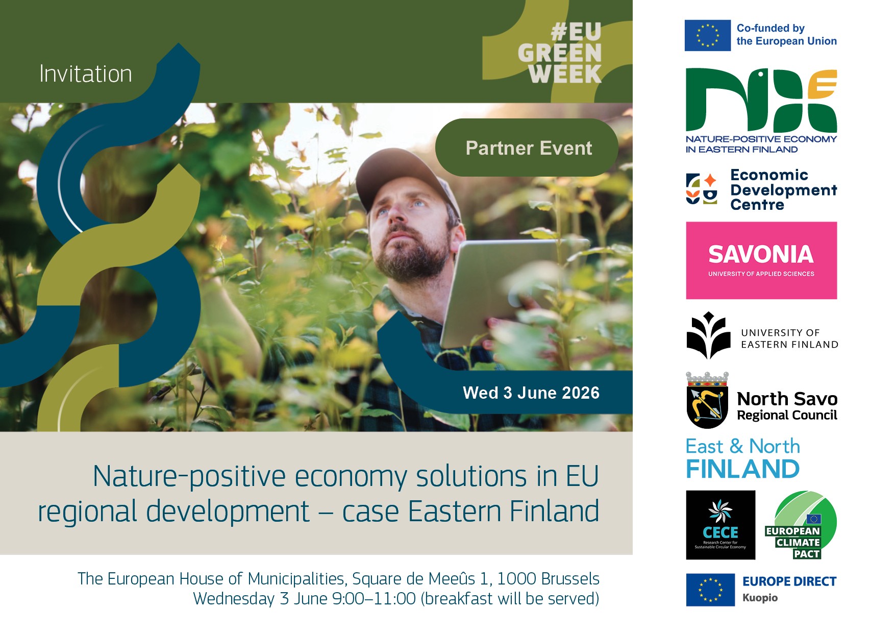 Nature-positive economy solutions in EU regional development – case Eastern Finland